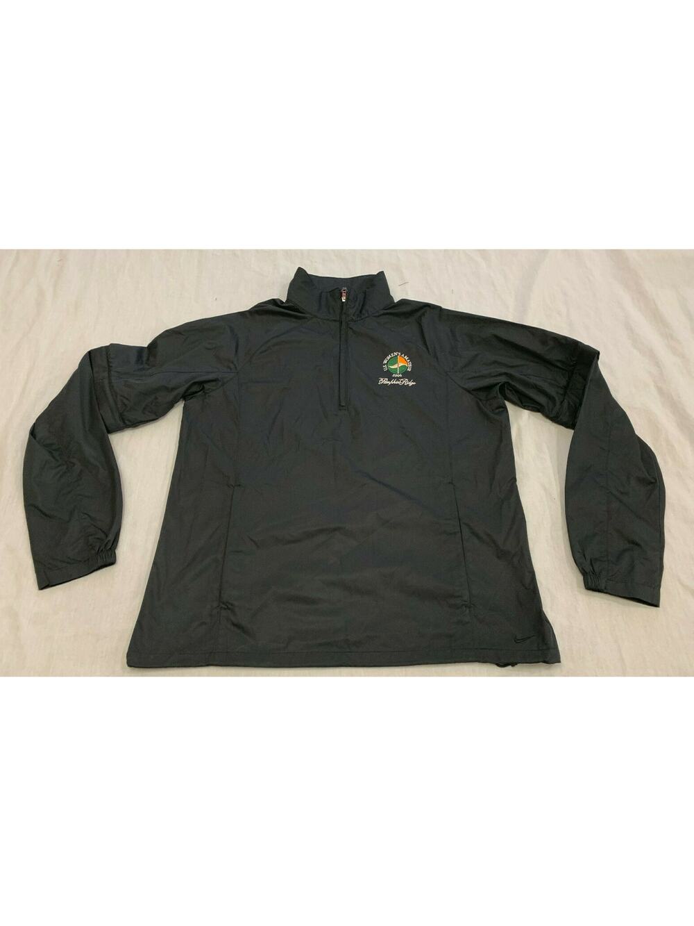 🍏 NWT NIKE GOLF CLIMA FIT WOMENS ATHLETIC CONVERTIBLE JACKET 1/3 ZIP SIZE S 4-6